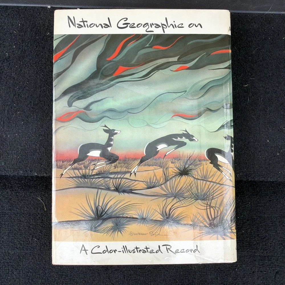 Indians‎ of The Americas National Geographic Color Illustrated Record 1965 HCDJ